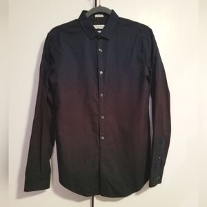 Calvin Klein Ombre Button Up